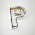 Коробка у формі букви "P" з прозорою кришкою