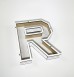 Коробка у формі букви "R" з прозорою кришкою