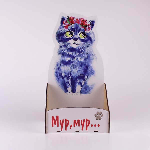 Коробка "Котик Мур, Мур..." велика 