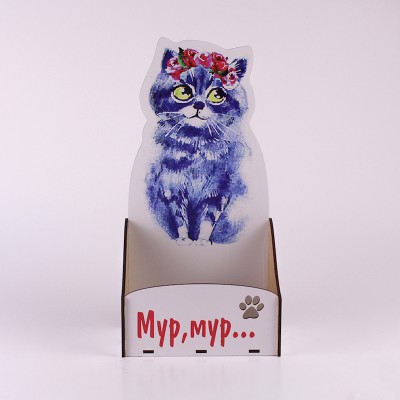 Коробка "Котик Мур, Мур..." середня