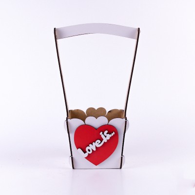 Корзина маленька "love is"