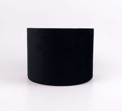 Коробка кругла "Оксамит" 20х15 чорна