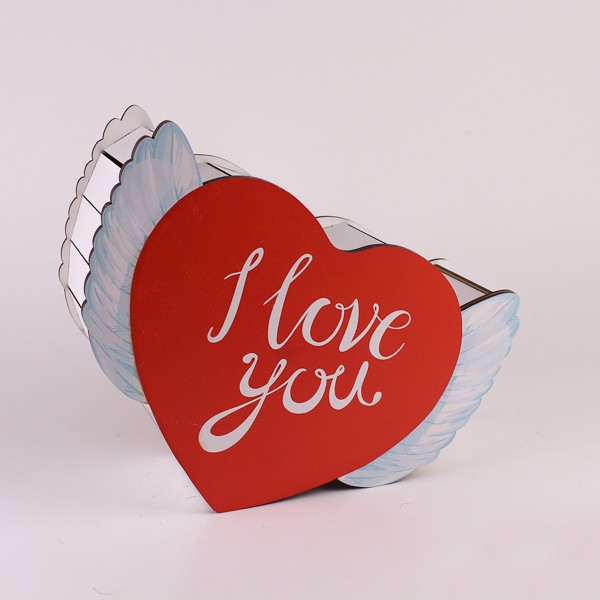 Коробка серце "I LOVE YOU" маленька Коробка серце "I LOVE YOU" маленька