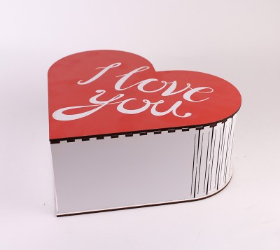 Коробка сердечко "I love you" 