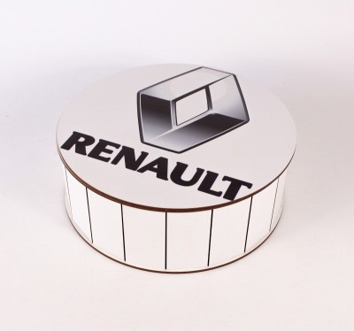 Коробка кругла "Renault"