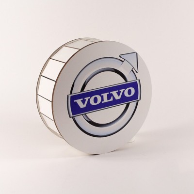 Коробка кругла "Volvo" Коробка кругла "Volvo"