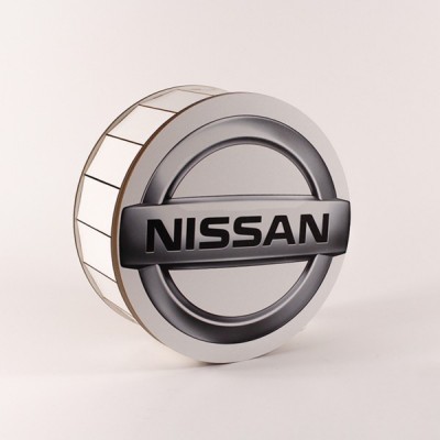 Коробка кругла "Nissan"