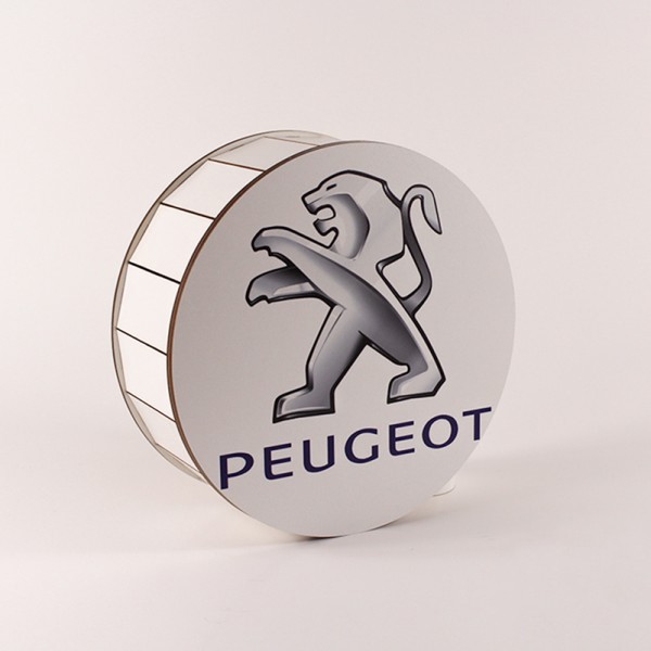 Коробка кругла "Peugeot"