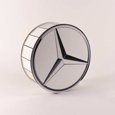 Коробка кругла "Mercedes" Коробка кругла "Mercedes"