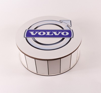 Коробка кругла "Volvo" Коробка кругла "Volvo"