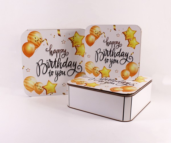 Набір коробок  "Happy Birthday" повітряні кульки 