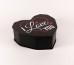 Коробка серце чорна "I love you" середня