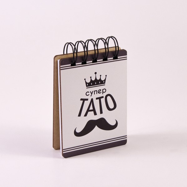 Блокнот " Супер тато" (А7)