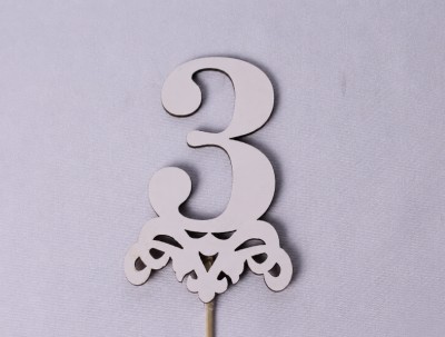 Топпер цифра "3" Топпер цифра "3"