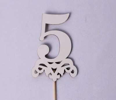 Топпер цифра "5"