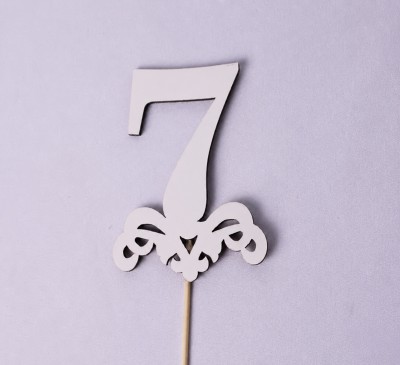 Топпер цифра "7"