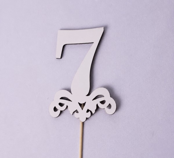 Топпер цифра "7"