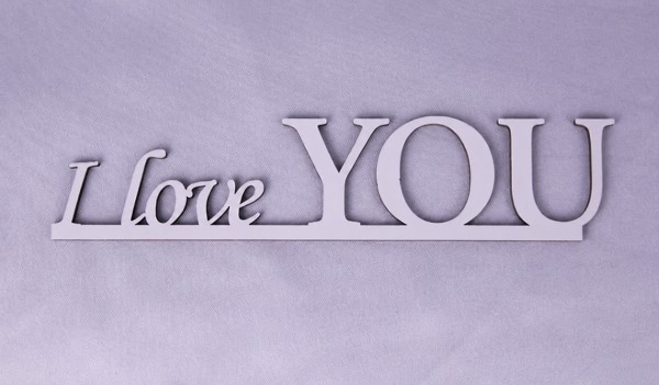 Напис "I love you" Напис "I love you"