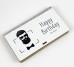 Конверт дерев'яний "Happy Birthday Джентельмен"