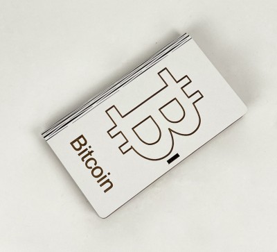 Конверт дерев'яний "Bitcoin" Конверт дерев'яний "Bitcoin"