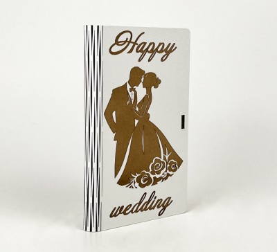 Конверт дерев'яний "Happy Wedding" Конверт дерев'яний "Happy Wedding"