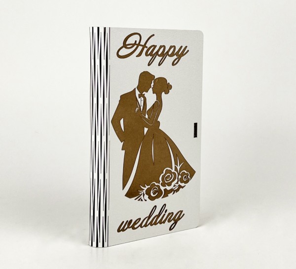 Конверт дерев'яний "Happy Wedding" Конверт дерев'яний "Happy Wedding"