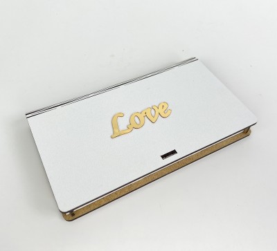 Конверт "Love"золото