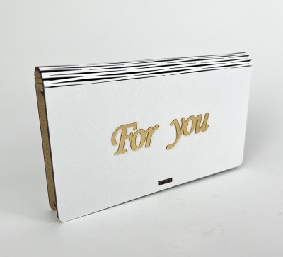 Конверт "For You"золото