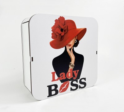 Коробка квадратна "Lady Boss"