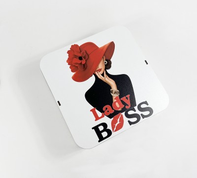 Коробка квадратна "Lady Boss"