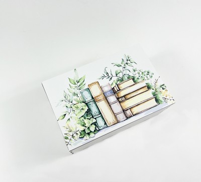 Коробка "Книги й зелень" Коробка "Книги й зелень"