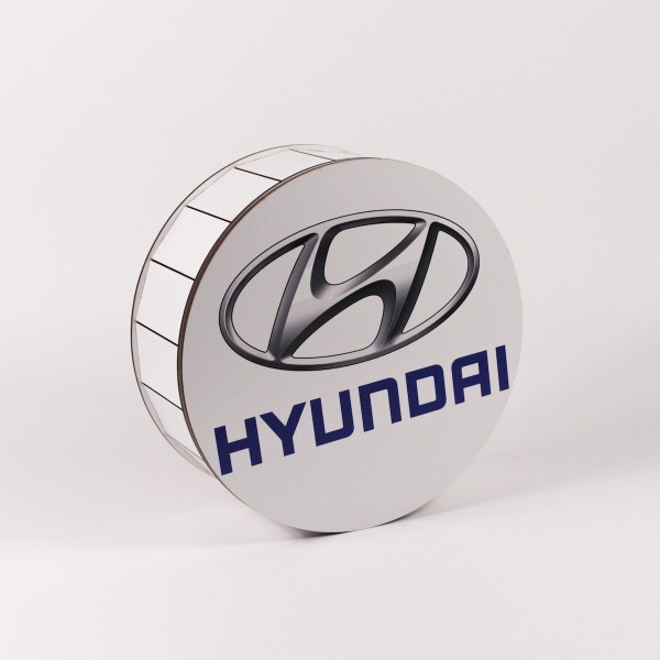 Коробка кругла "Hyundai"