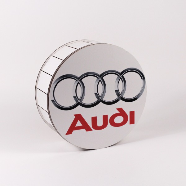 Коробка кругла "Audi"