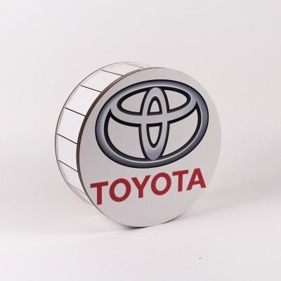 Коробка кругла "Toyota"