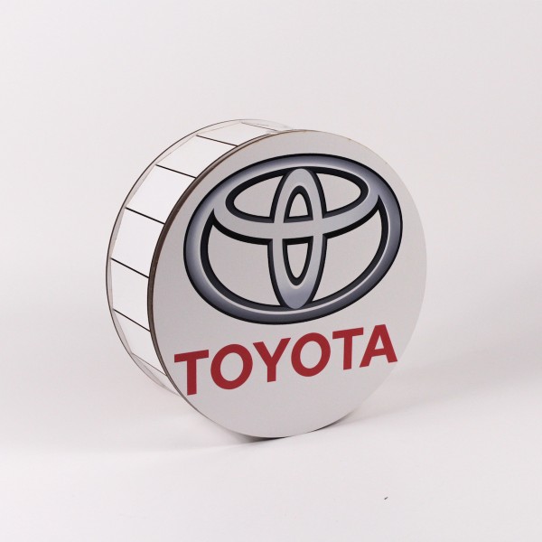 Коробка кругла "Toyota"