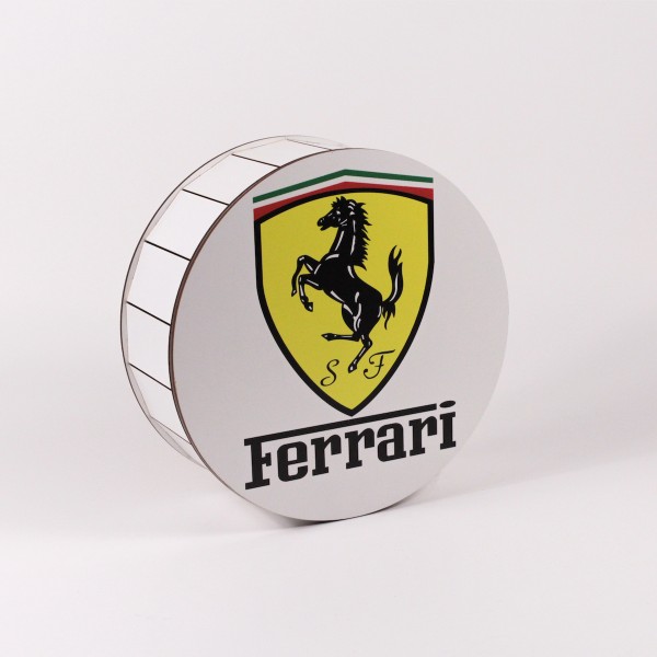 Коробка кругла "Ferrari"