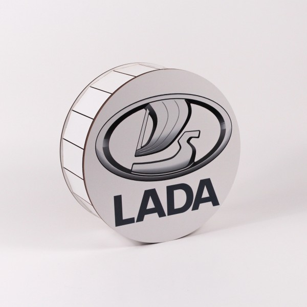 Коробка кругла "Lada"