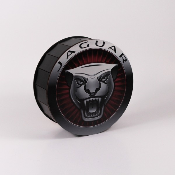 Коробка кругла чорна "Jaguar"