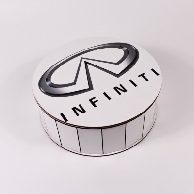 Коробка кругла "Infiniti"