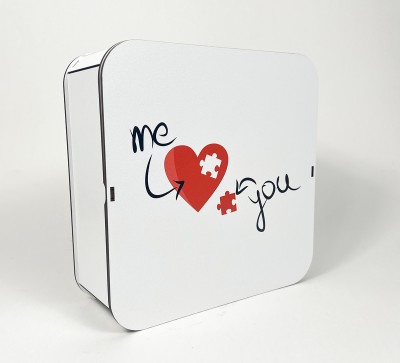 Коробка квадратна "Me & You"