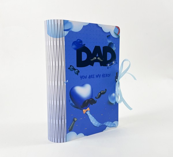 Коробка-книга "Dad – You are my hero" Коробка-книга "Dad – You are my hero"