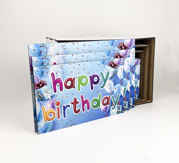 Набір коробок "Happy Birthday"