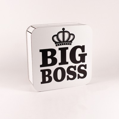 Коробка біла "Big Boss" корона