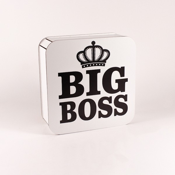 Коробка біла "Big Boss" корона