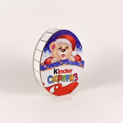 Коробка "Кіндер" ведмедик маленька 