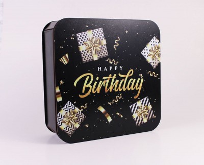 Коробка  "Happy Birthday" подарунки велика