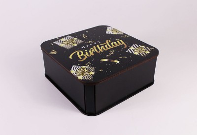 Коробка  "Happy Birthday" маленька