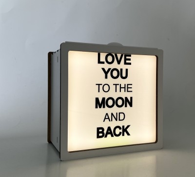 Нічник-скарбничка «Love You to the Moon and Back»