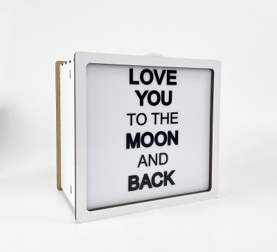 Нічник-скарбничка «Love You to the Moon and Back»