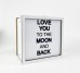 Нічник-скарбничка «Love You to the Moon and Back»